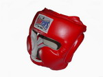 SIAMTOPS Muay Thai Head Guard - Red